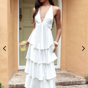 Selfie Leslie Auguste Tiered Frill Dress